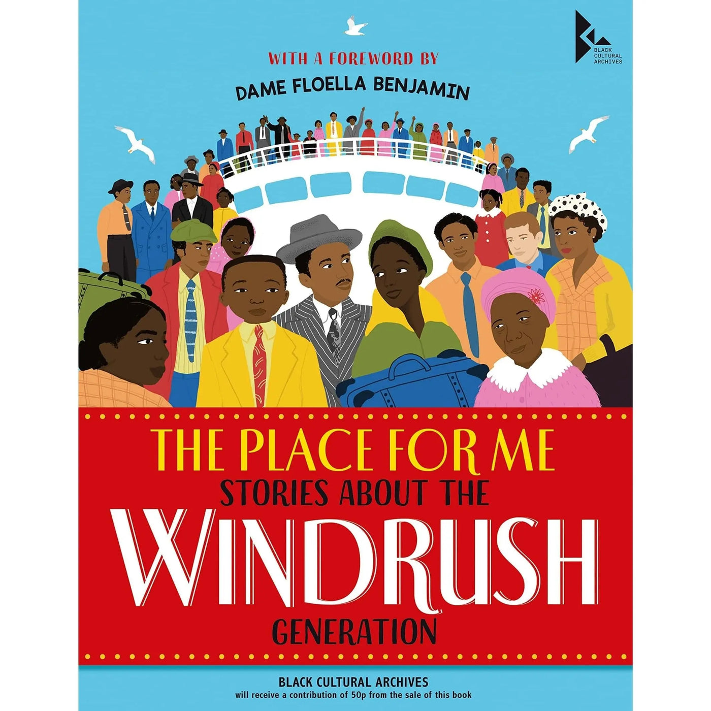 Floella Benjamin: The Place for Me: Stories About the Windrush Generation - Migration Museum Shop