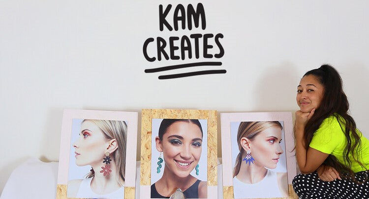Kam Creates Japan Inspired Acrylic Jewellery