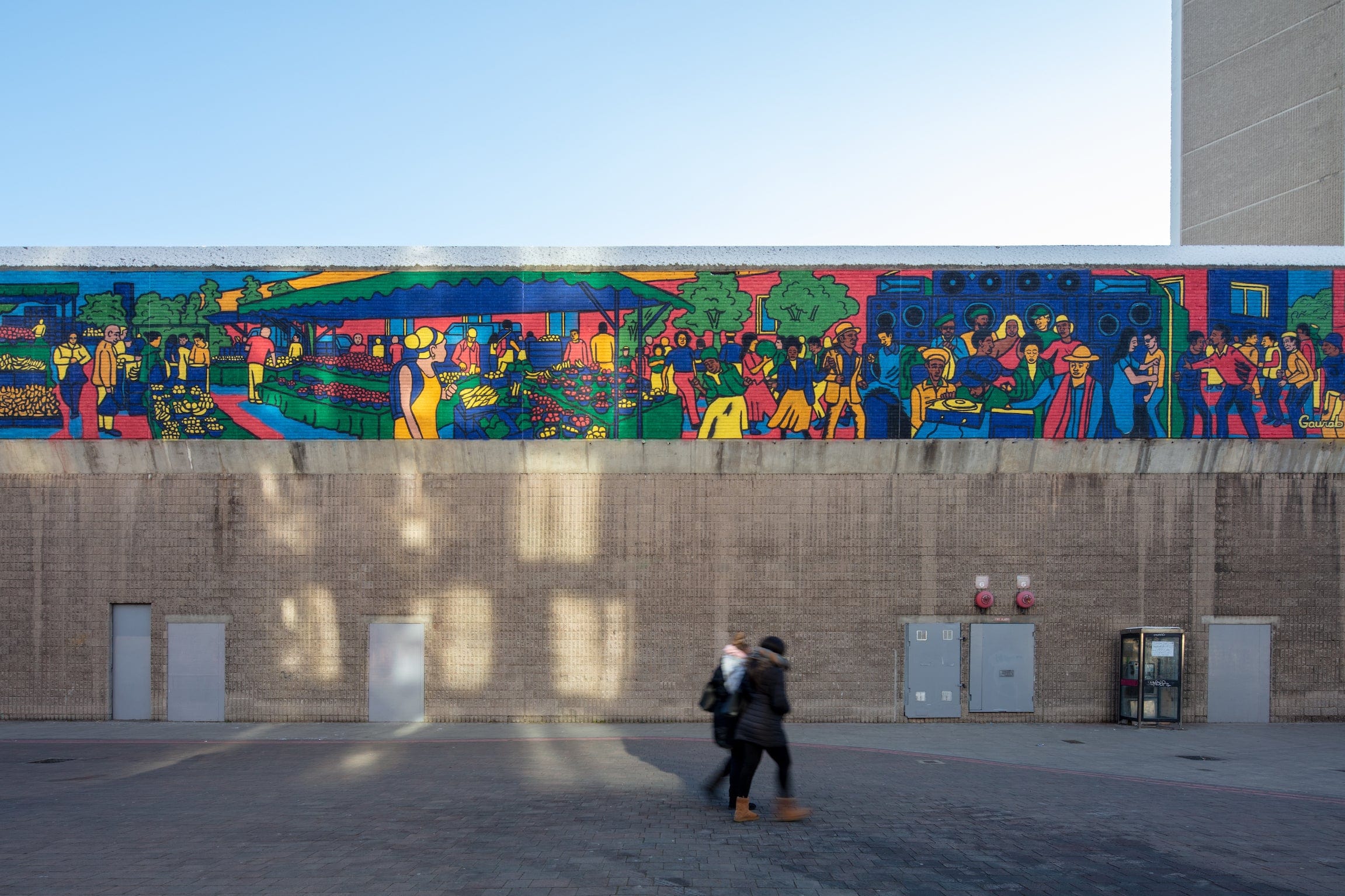Gaurab Thakali Lewisham Mural