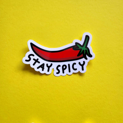 Stay Spicy Vinyl Sticker