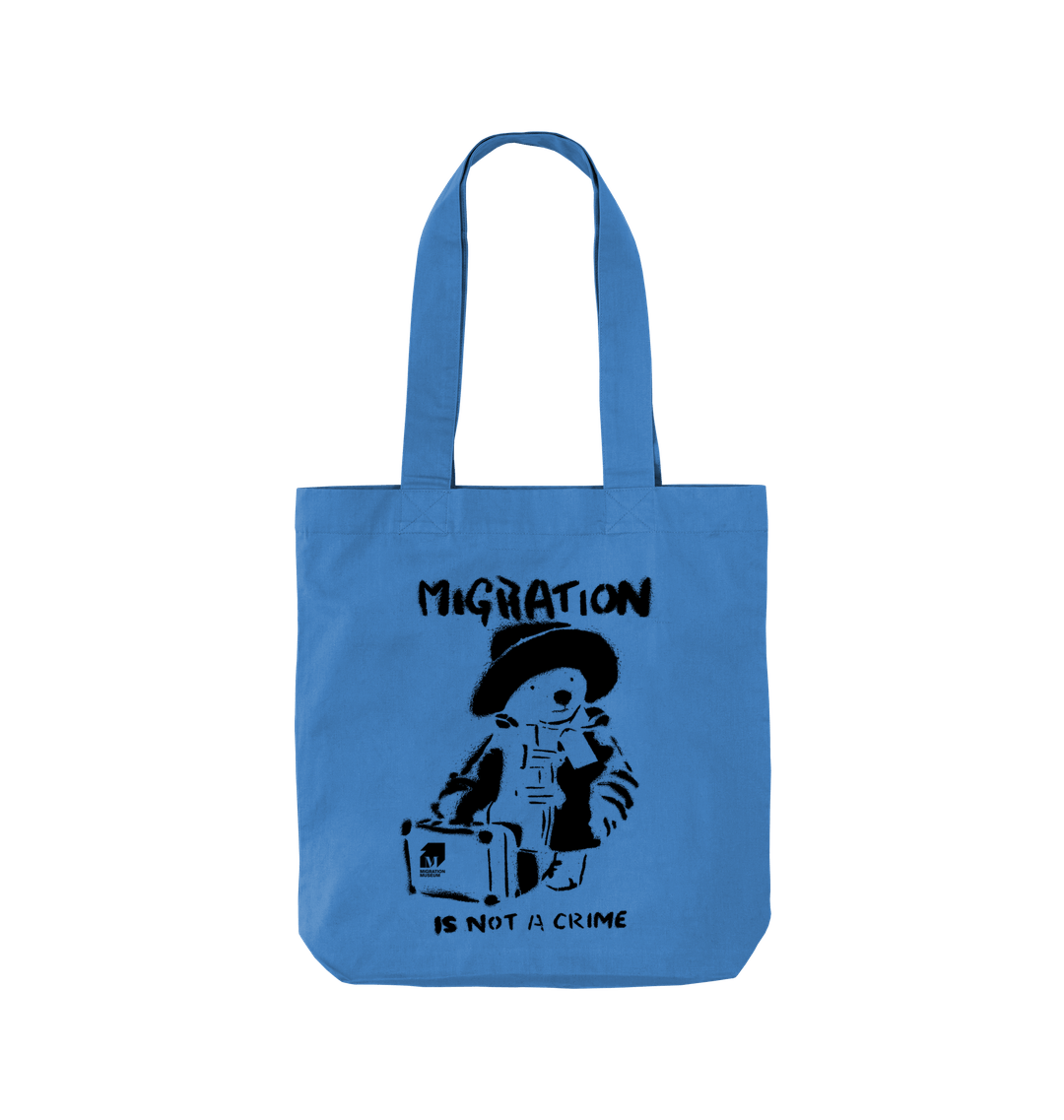 Cornflower Blue Printed Bag