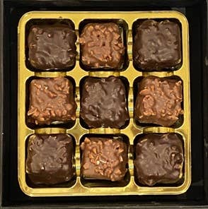 Luxury Praline Rochers Box of 9