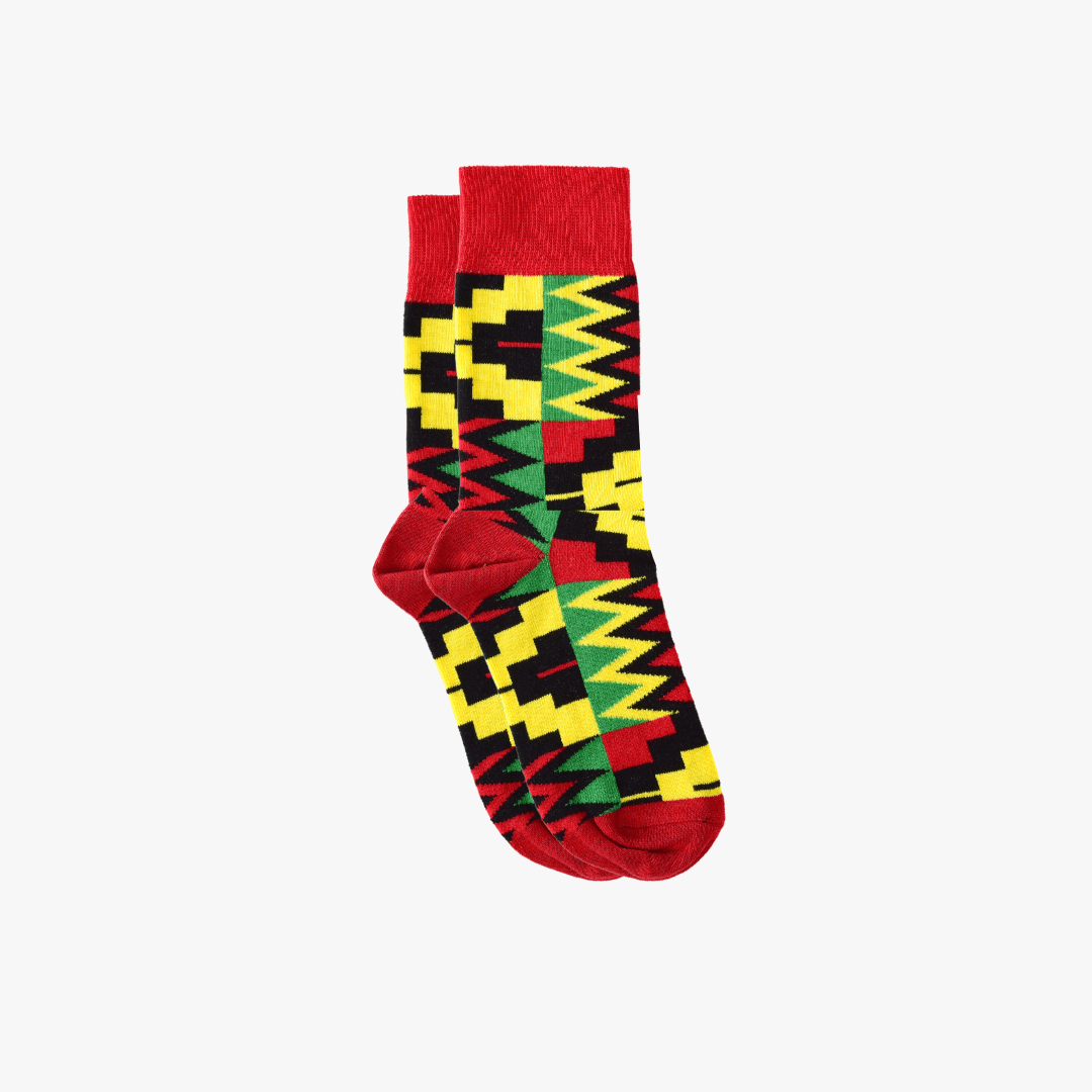 Afropop Freedom Socks Medium Afropop