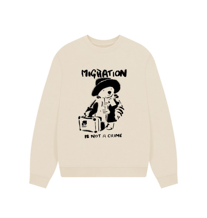 Oat Printed Sweater Front