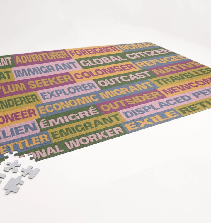 Do Labels Matter? Jigsaw Puzzle by Nadina Ali