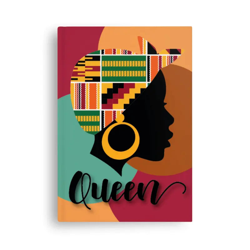 Queen Notebook by Afrotouch - Migration Museum Shop
