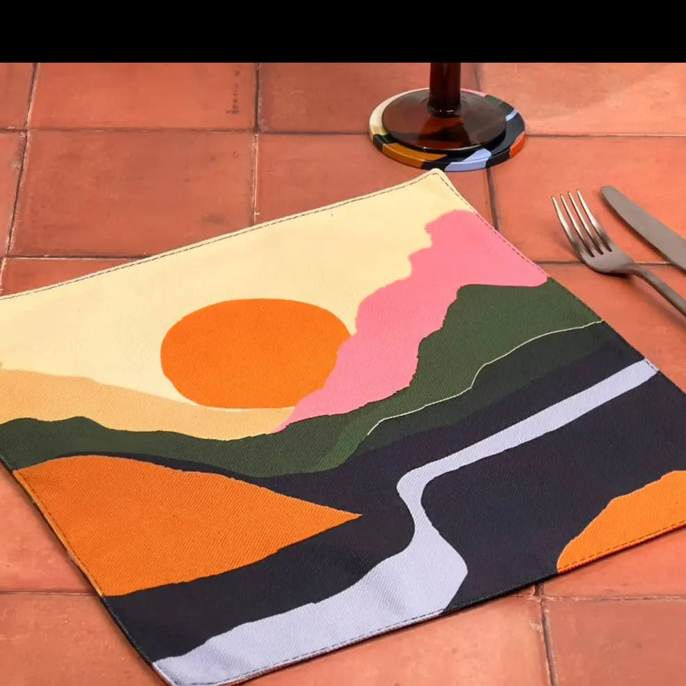 Celiya Home Set of 2 Boho Placemats - Migration Museum Shop