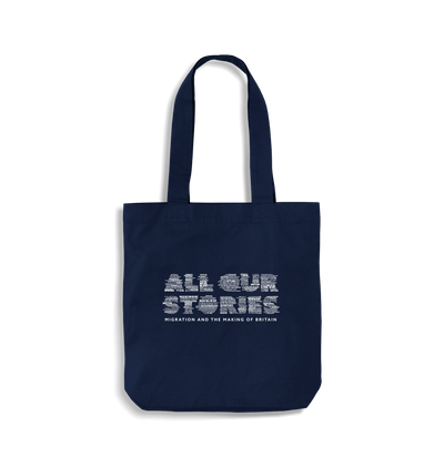 French Navy All Our Stories Organic Tote Bag