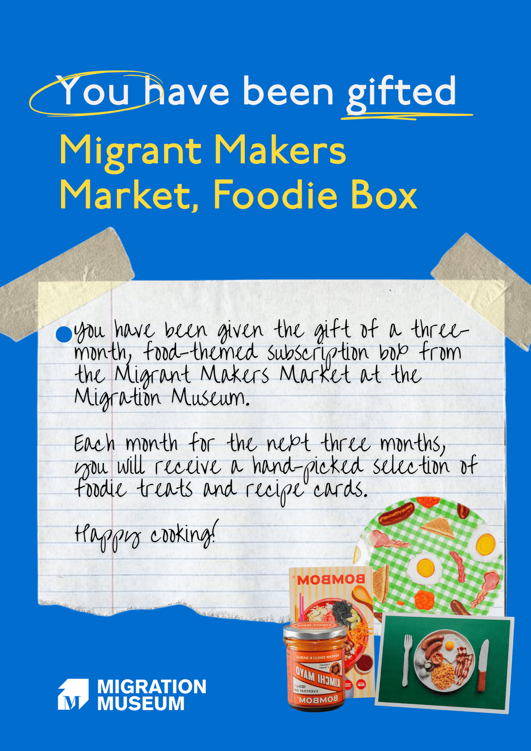 Migrant Makers Market Foodie Subscription