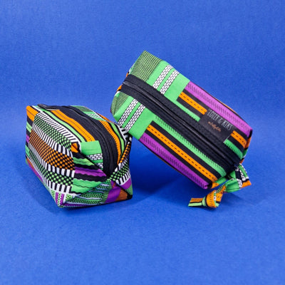 Lolly & Kiks African Print Cosmetic Bag Lolly & Kiks