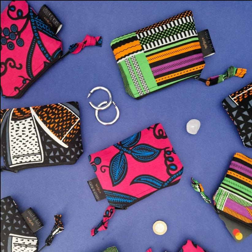 Lolly & Kiks African Print Purse Lolly & Kiks