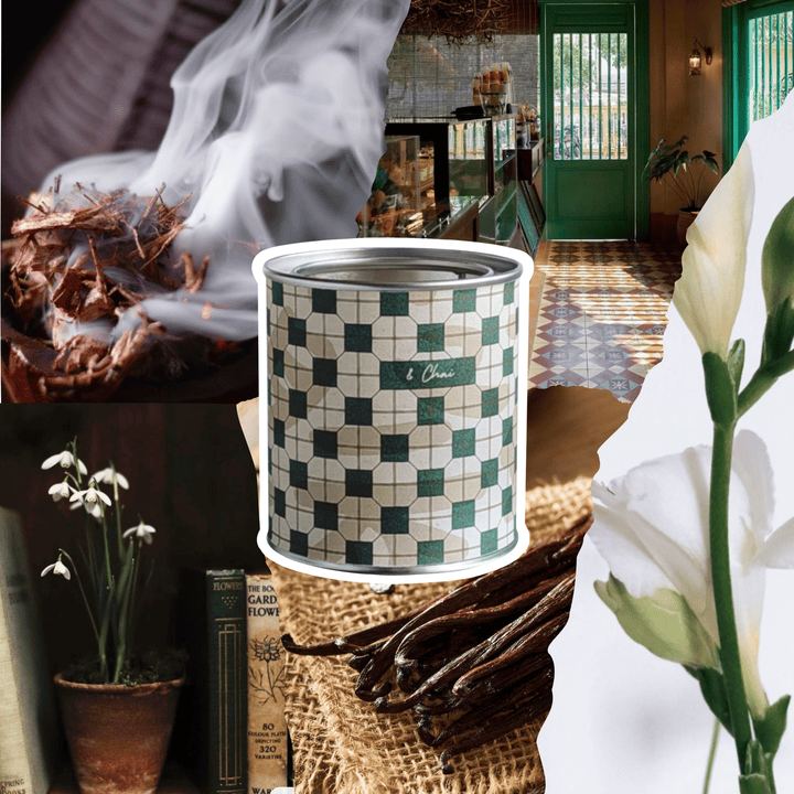 & Chai Off Grid Soy Candle | Woody Incense Scent