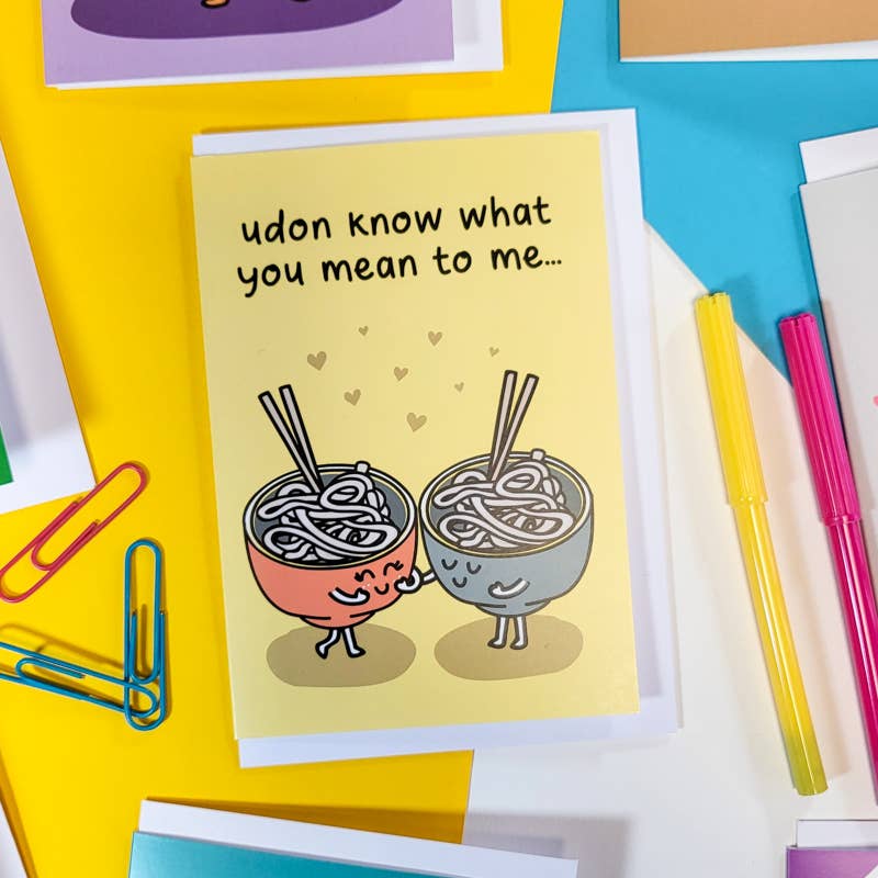 Udon Know Card - Migration Museum Shop