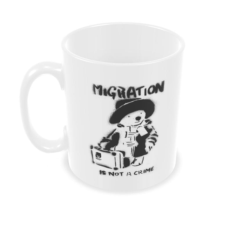 Migration is Not a Crime Mug