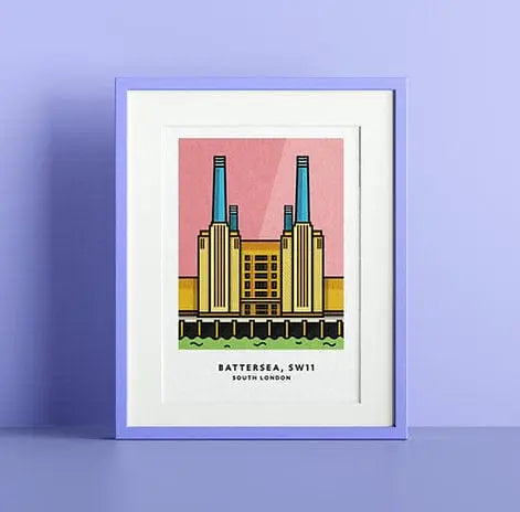 Chin Chin - Battersea Power Station SW11 Print A4 - Migration Museum Shop