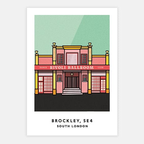 Chin Chin - Rivoli Ballroom Brockley SE4 Print A4