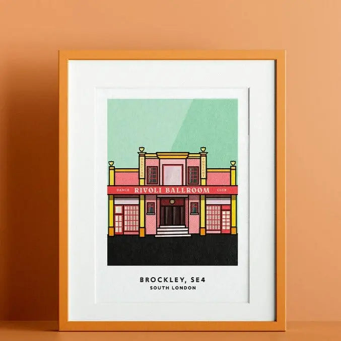 Chin Chin - Rivoli Ballroom Brockley SE4 Print A4 - Migration Museum Shop