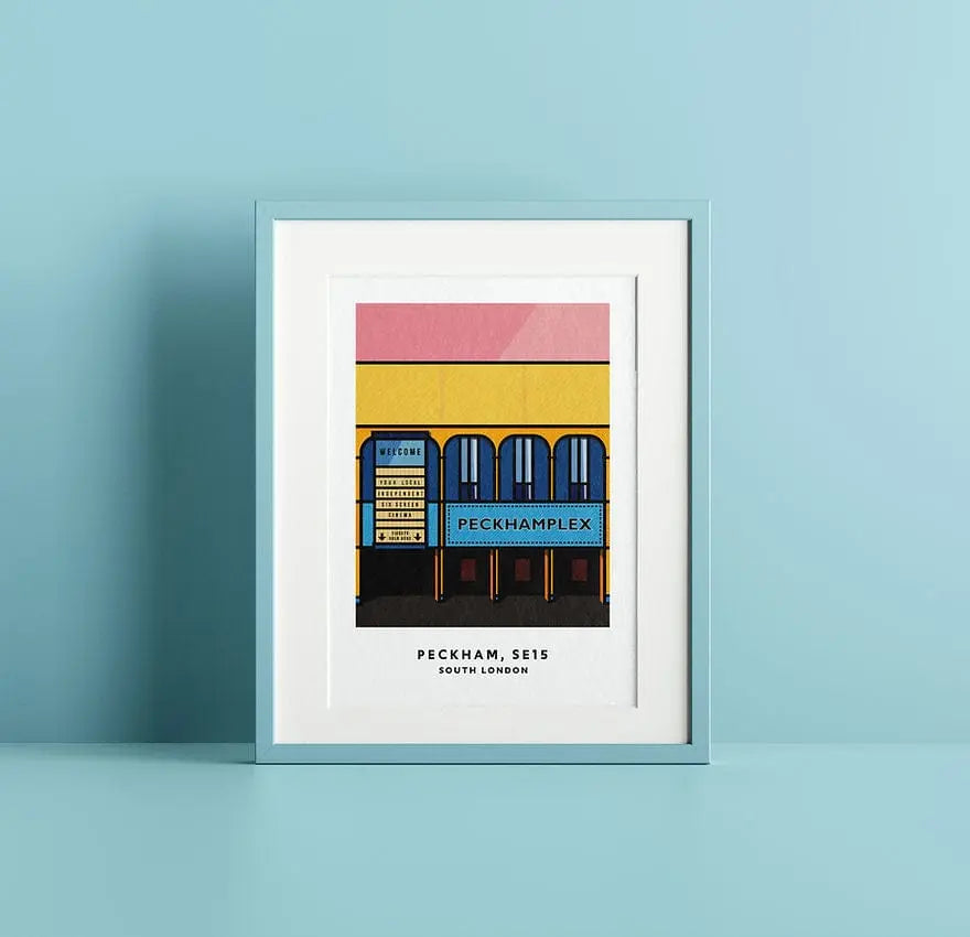 Chin Chin - Peckham Plex Cinema SE15 Print A4 - Migration Museum Shop