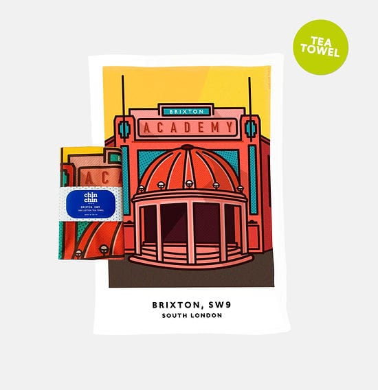 Chin Chin - Brixton Tea Towel