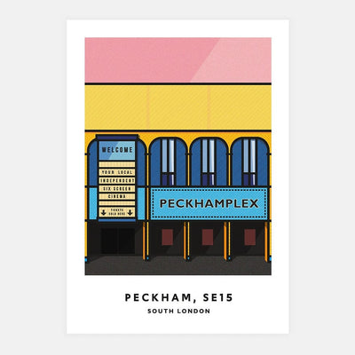Chin Chin - Peckham Plex Cinema SE15 Print A4
