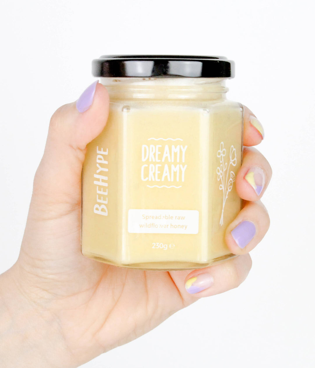Bee Hype Dreamy Creamy - Raw Wildflower Blossom Honey | Hive To Jar