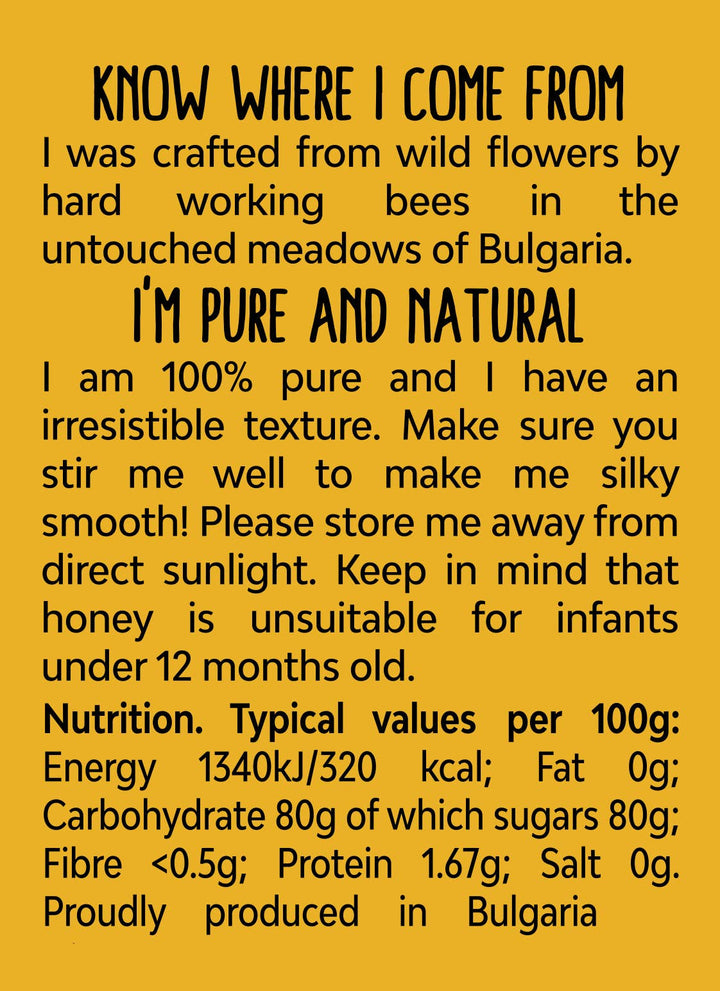 Bee Hype Dreamy Creamy - Raw Wildflower Blossom Honey | Hive To Jar