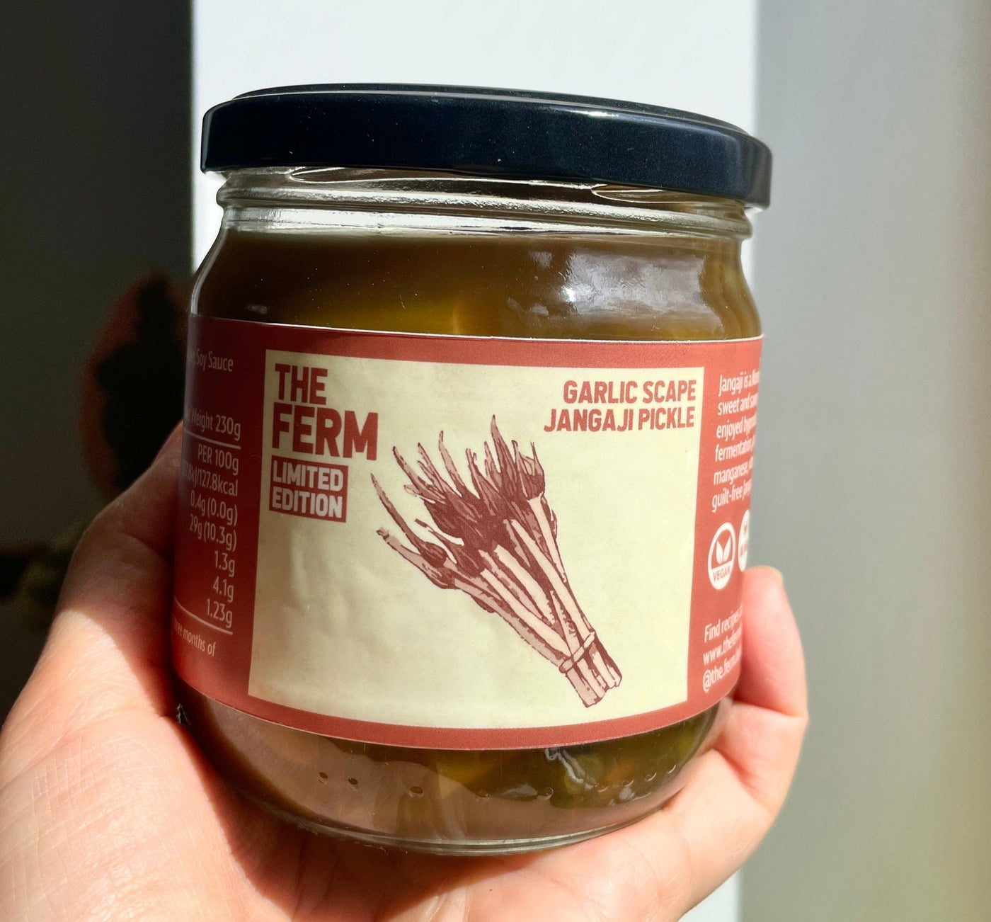 The Ferm Garlic Scape Jangaji Pickle (limited edition)