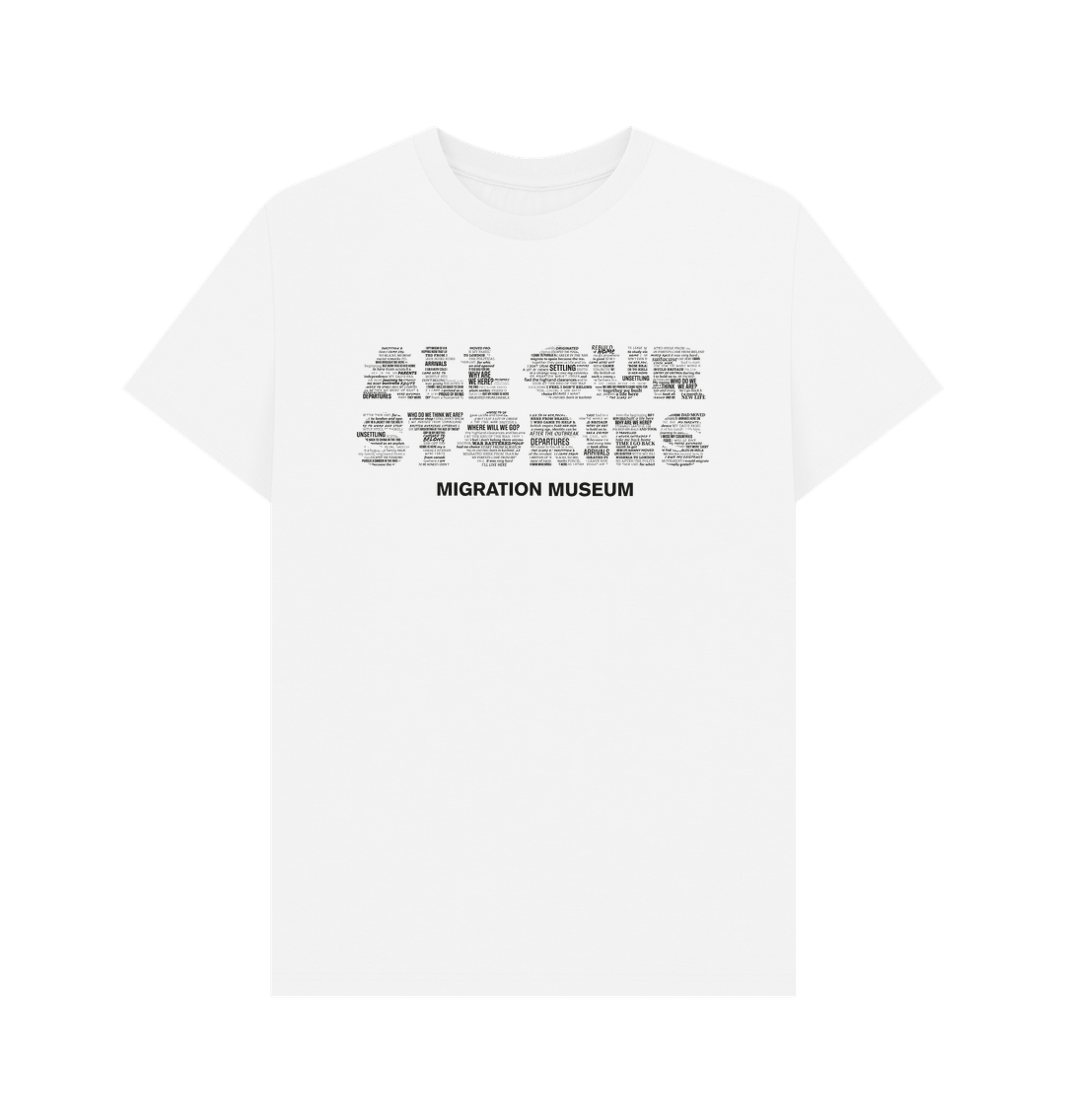 White AOS t-shirt tee