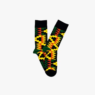 Afropop Freedom Socks Large Afropop