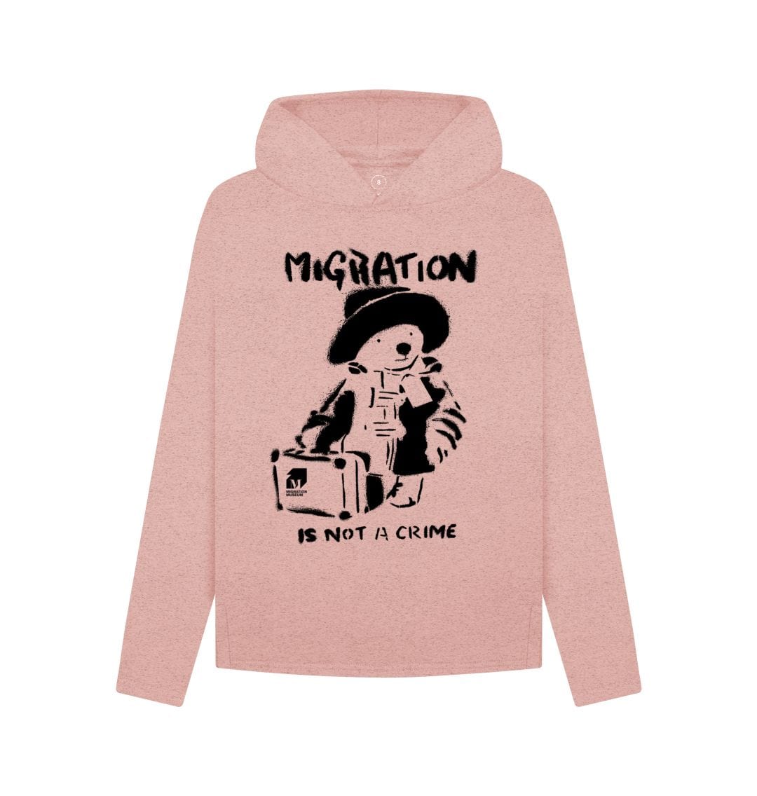 Sunset Pink Migration is not a Crime Women's Remill\u00ae Hoodie