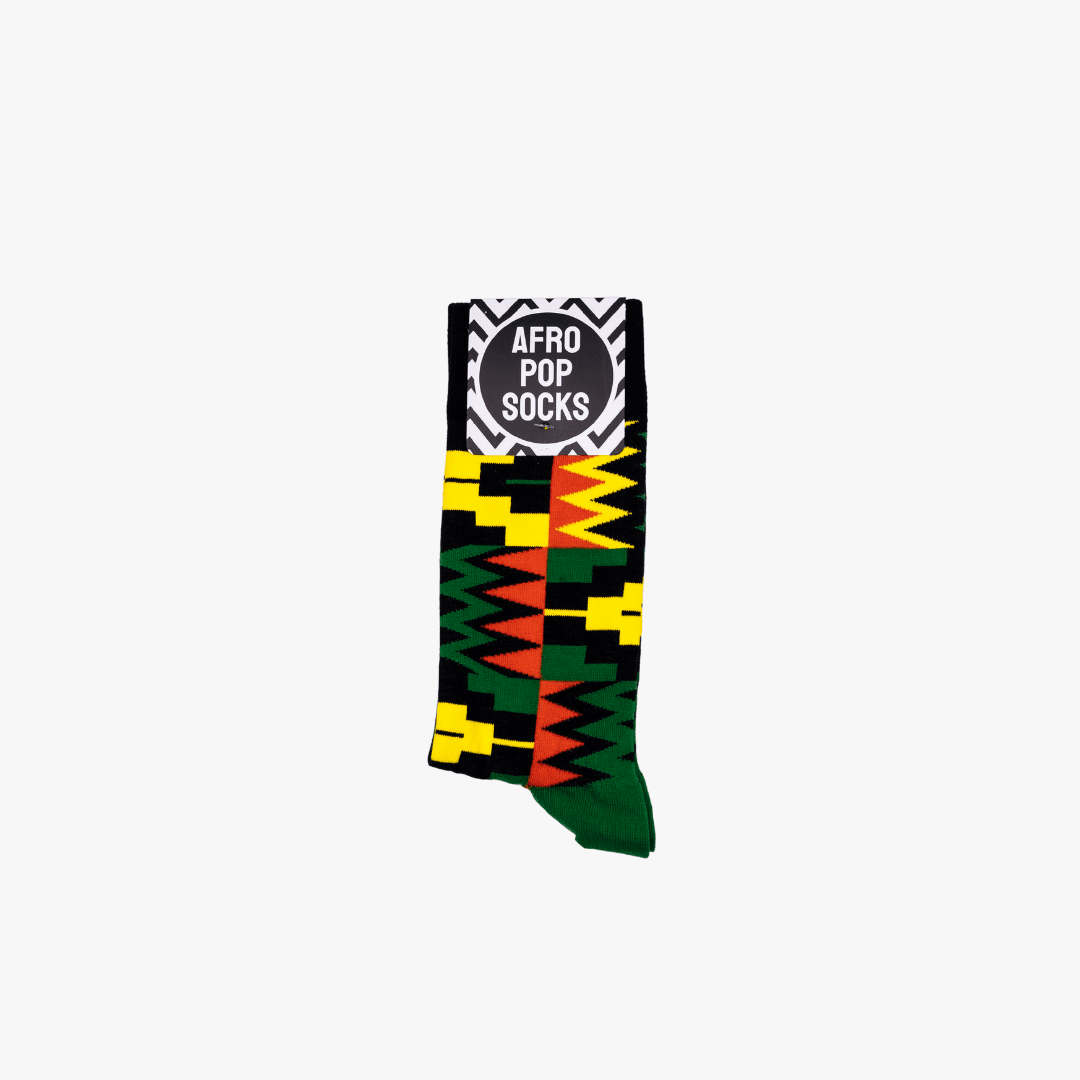 Afropop Freedom Socks Large Afropop