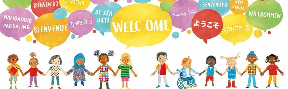 All Are Welcome Paperback Book - Migration Museum Shop