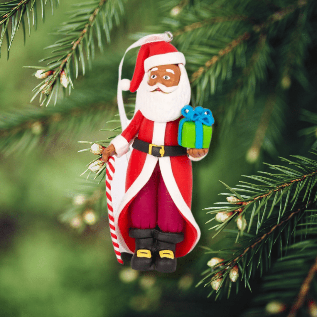 March Muses Pops Christmas Santa Hanging Decoration March Muses