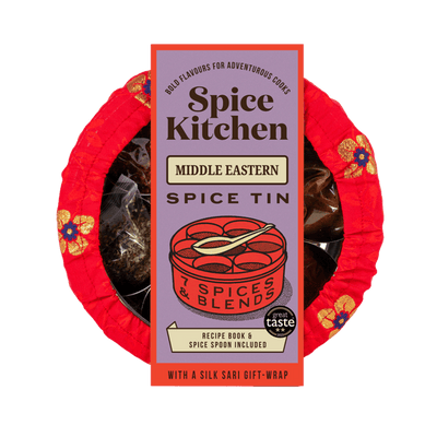 Spice Kitchen Middle Eastern Tin with Sari Wrap