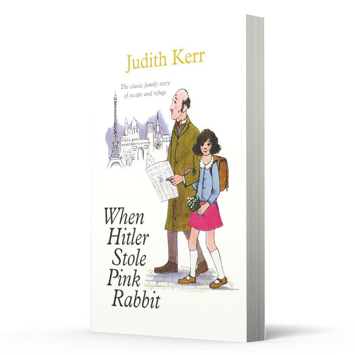 When Hitler Stole Pink Rabbit book on a white background