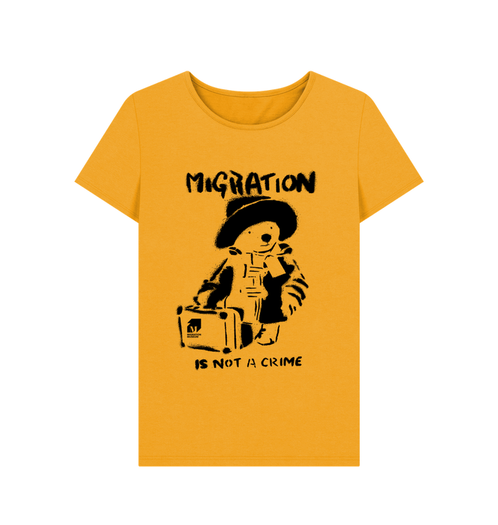 Mustard Printed T-shirt