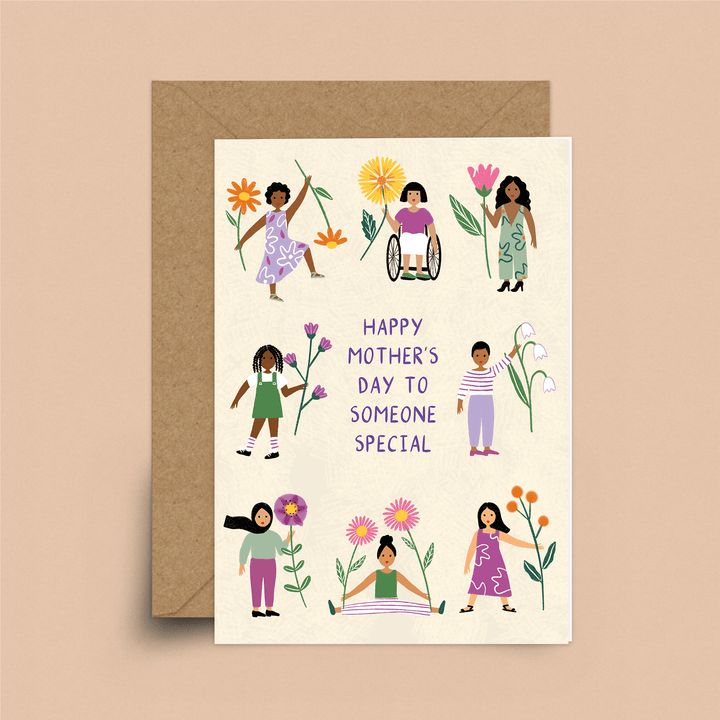 Mother's Day Someone Special Card by Hey I'm Sakina - Migration Museum Shop