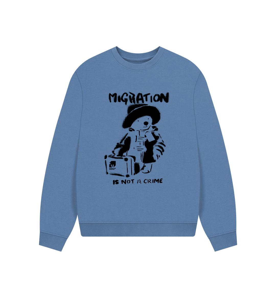 Solent Printed Sweater Front