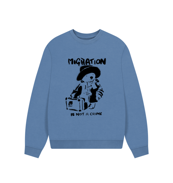 Solent Printed Sweater Front