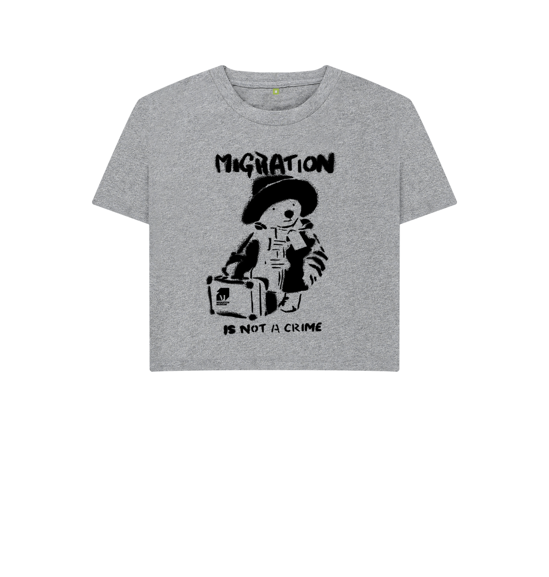 Athletic Grey Printed T-shirt Front