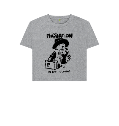 Athletic Grey Printed T-shirt