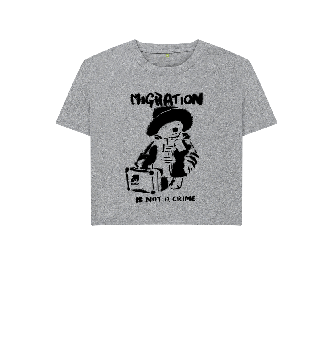 Athletic Grey Printed T-shirt Front