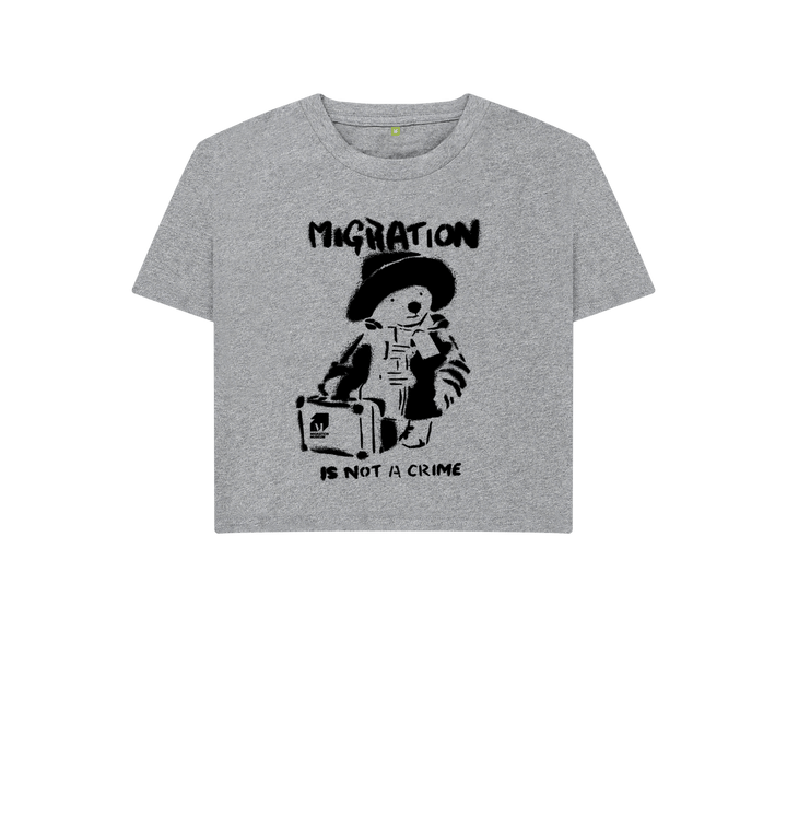Athletic Grey Printed T-shirt Front