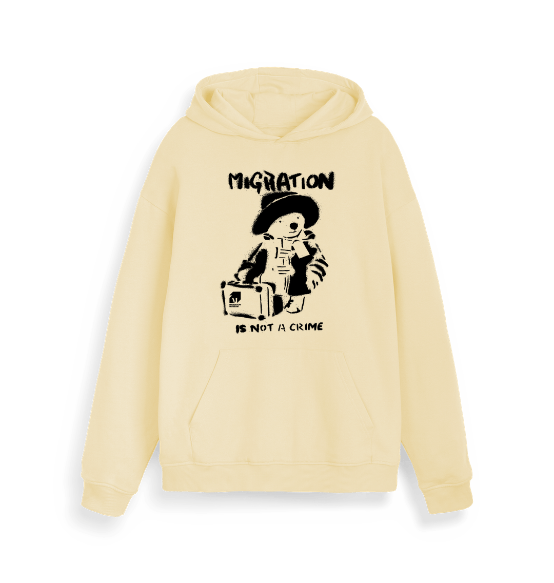 Butter Migration is Not a Crime Organic Hoodie - New