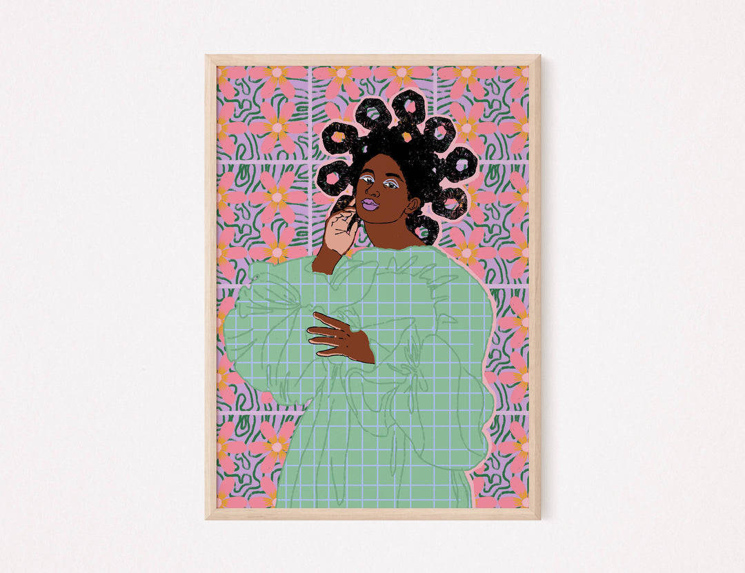 Ifeoluwa Art Print by Dorcas Creates A3