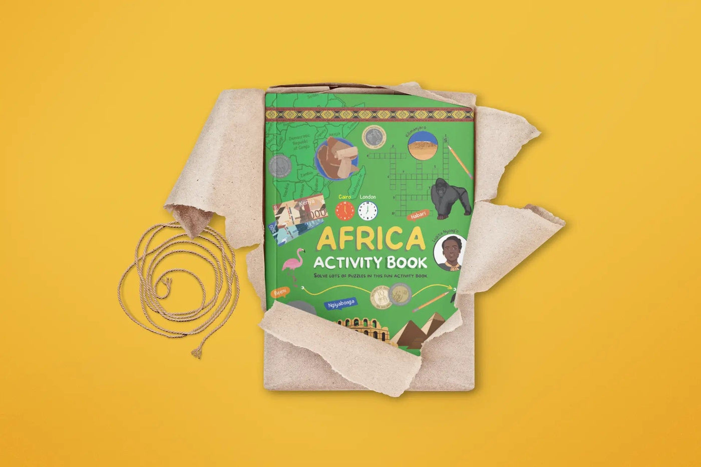 Africa activity book Very Puzzled