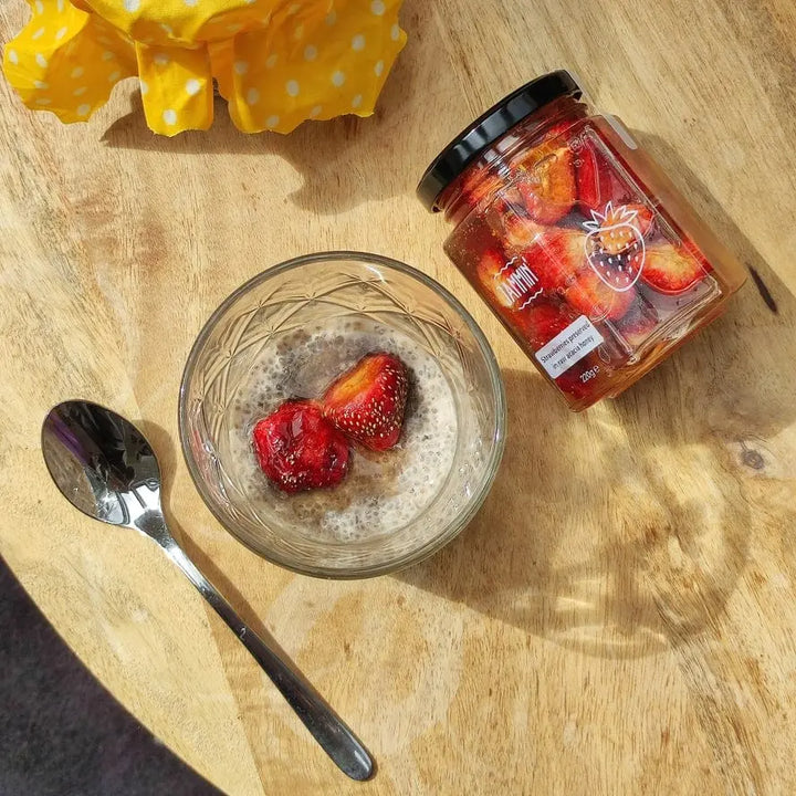 BeeHype Strawberries Preserved In Acacia Honey - Migration Museum Shop