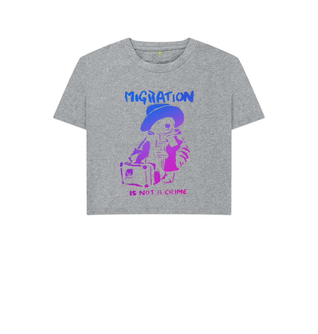 Athletic Grey Printed T-shirt Front