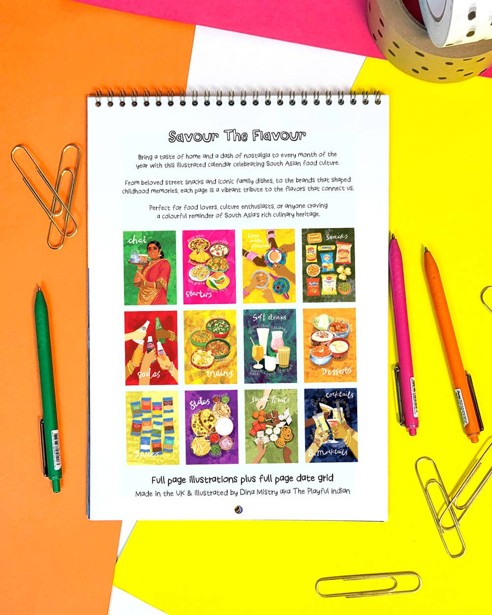 2026 South Asian Foodie Calendar