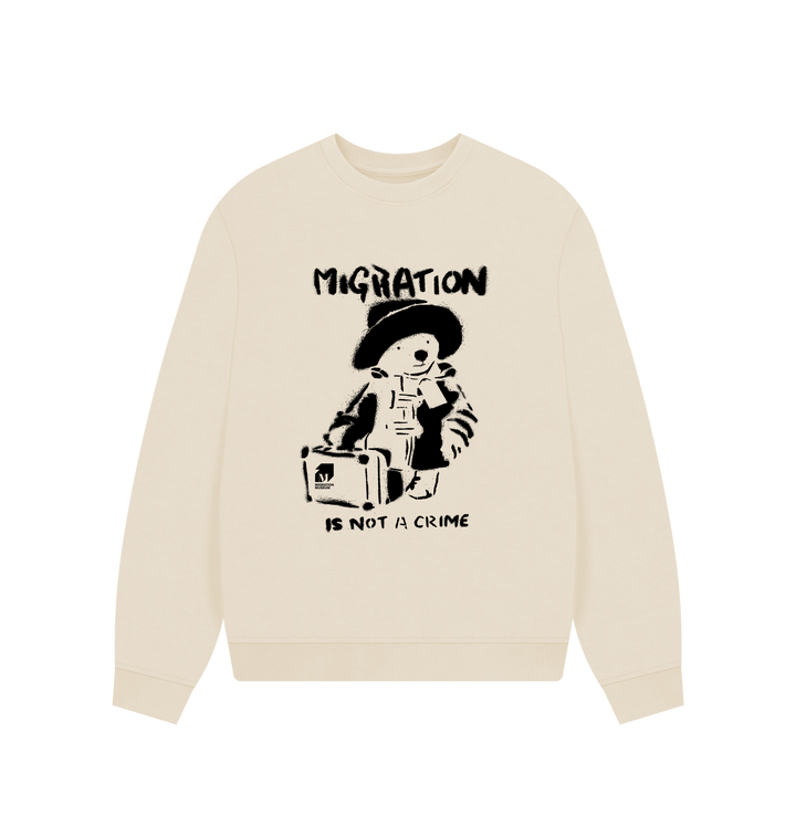 Oat Printed Sweater Front